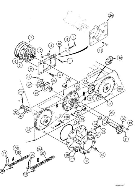 1845c case skid steer parts|case 1845c drive chain diagram.